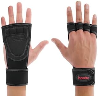 BOODUN Profesyonel Fitness Eldiveni Siyah - Görsel 1