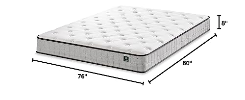 Image of Zinus 8 Inch Comfort Support Cooling Gel Hybrid Mattress, King, Tight Top Innerspring Mattress, Motion Isolating Pocket Springs, Mattress in A Box