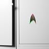 Star Trek Universe Delta Holographic Sticker 4 in x 4 in - Officially Licensed