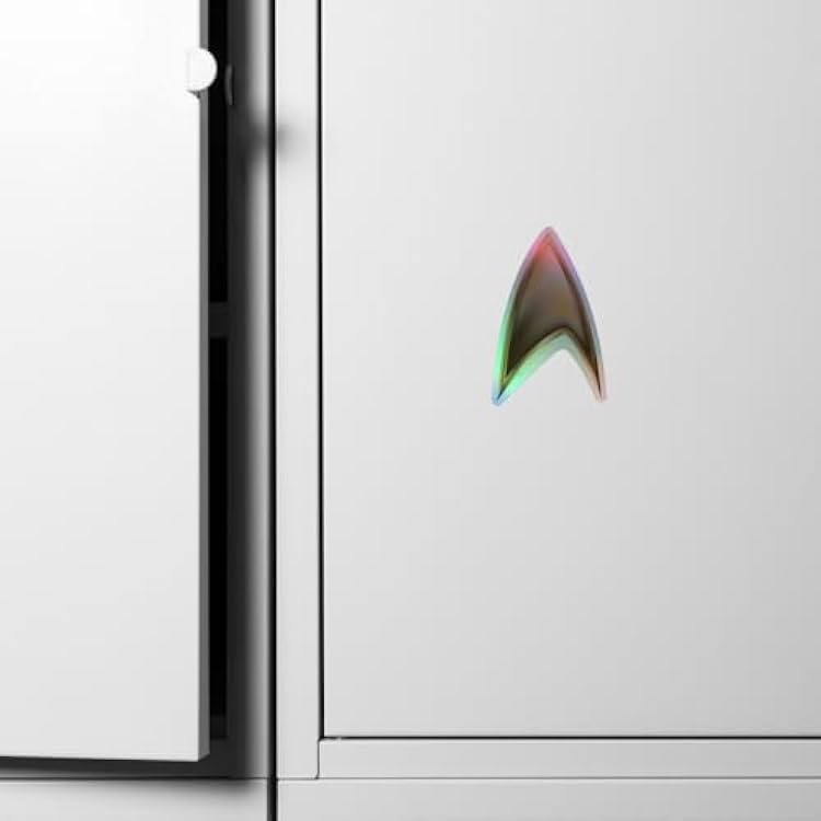 Star Trek Universe Delta Holographic Sticker 4 in x 4 in - Officially Licensed
