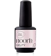 noorb beauty Light Pink Gel Polish, Natural Gel Nail Polish, Soak Off UV Nail Gel Polish Cold Pink