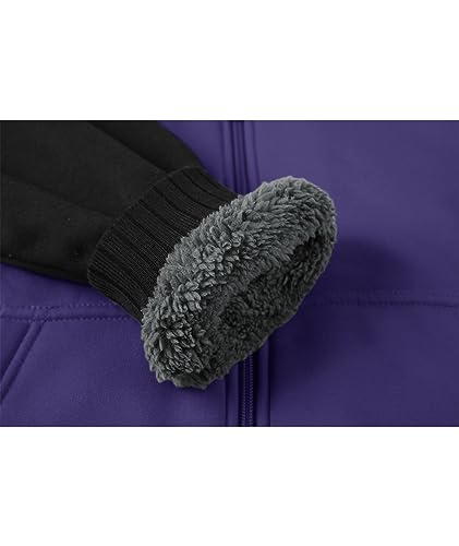 Image of V VALANCH Boys Hoodie Zip Up Fleece Lined Jacket Warm Sherpa Hooded Sweatshirts for Boys Girls 6-15 Years