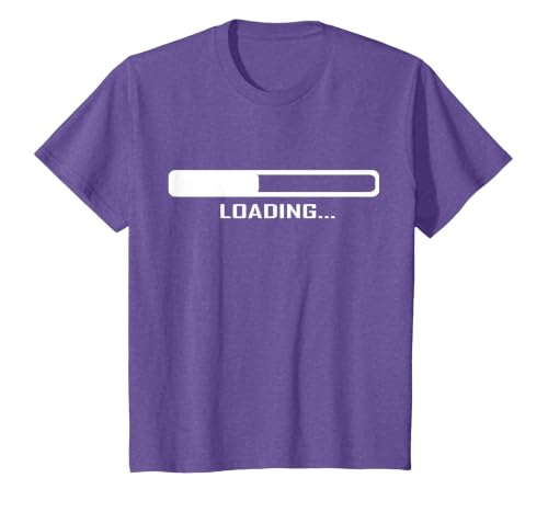 Loading bar T-Shirt, Youth, Purple Heather, 3T