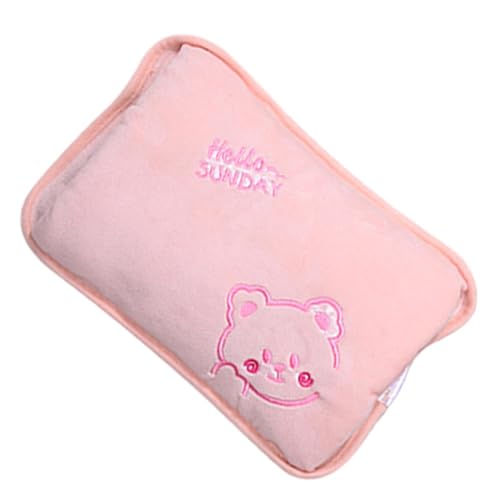 Bouillotte électrique rechargeable dos cou et épaules en peluche