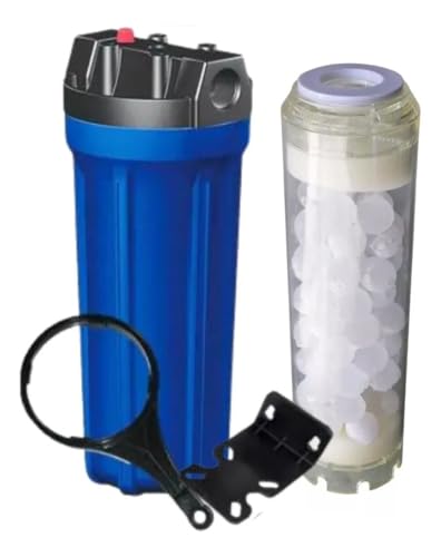 Listado de Cartuchos de filtrado para el agua que Puedes Comprar On-line. 49 Filtro Antisarro Purificador De Agua Con Polifosfatos 2.5x10 Para Toda La Casa Con Kit Para Instalacion Cartucho Recargable Control de Sarro Protege Tu Regadera, Calentador,...