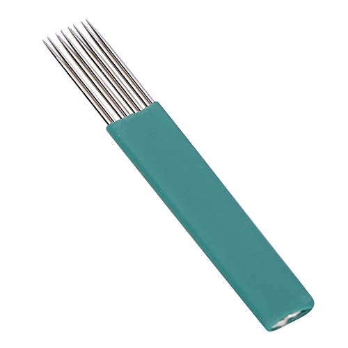 Microblading Needles - Makeup Eyebrow Shader Tattoo Needle Blade Accessories Disposable Embroidery For Microblading Manual Eyebrow Tattoo Pen For Permanent Makeup 50Pcs(01) #TOP30