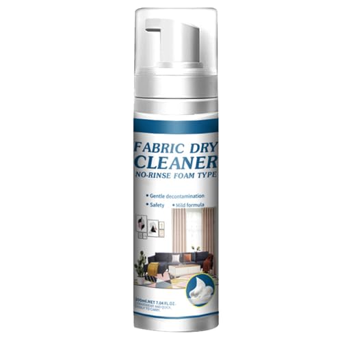 Agente de Limpieza en Seco,Spray Limpiador De Limpieza En Seco,Protector De Tela Multiusos,Limpiador de Tela para Sofa,Limpiador De Manchas Difíciles De Ropa,Quitamanchas para Telas de Sofá,100ML