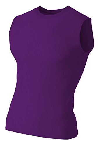 T-shirt de compression musculaire homme A4 pour le sport