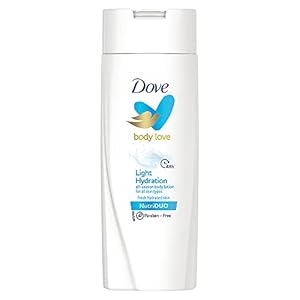 Dove Body Love Light Hydration Body Lotion For All Skin Types Paraben Free, 48hrs Moisturisation with Plan Based…