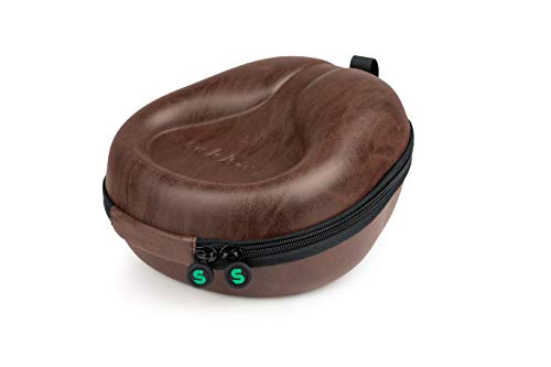 Slappa Hardbody Molded Case For Folding & Non-Folding Headphones And Gaming Headsets; Brown (Sl-Hp-Brown) #TOP5