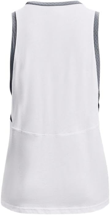 Under Armour Women's UA Stadium Tank Top - Breathable Mesh Back Panel - Image 5