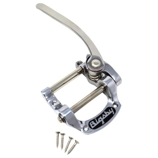 Bigsby® Cordal Vibrato B5, cuerda pasante, aluminio pulido