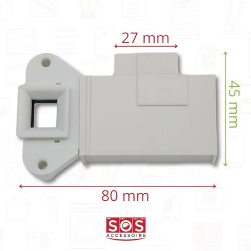 Sécurité de porte pour lave linge BRANDT LF105 Pièce d'origine constructeur - vue 2