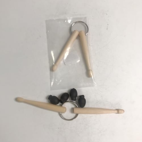 Accesorios de práctica para batería kit 6 piezas miniatura 7