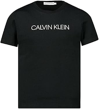 Calvin Klein Jeans IB0IB00347 T-Shirt Manica Corta niño: Amazon.es: Ropa