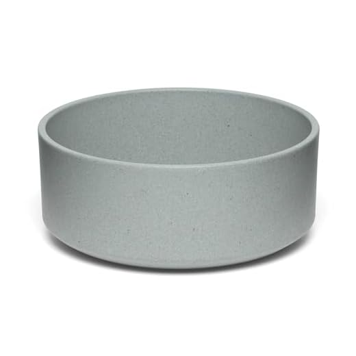 Loving Pets - Dolce Bamboo - Eco-Friendly Pet Bowls & Dishes for Dog, Cats, Puppy Food and Water Dish -Sustainable and Dishwasher Safe, Made with Real Bamboo (Medium, Slate-Grey)