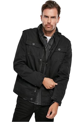 Brandit Britannia Jacket, Farbe: black, Größe: XL