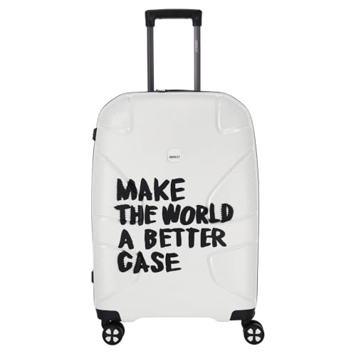 Valise Trolley M IP1 Polar White unisexe adulte pour voyage décontracté