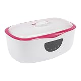 Macchina da bagno di paraffina per mani e piedi, macchina per il bagno di paraffina, macchina per il bagno di paraffina per uso in case, saloni di bellezza (rosso)