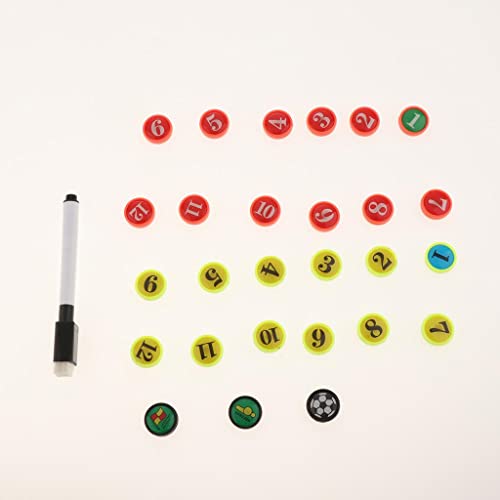 Tongina Prancheta de Estratégia Magnética de de Treinamento de Handebol com Caneta Marcadora