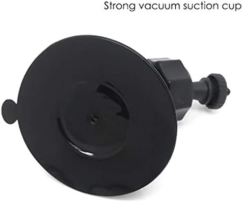 Car Suction Cup for Dash Cam Holder Vehicle Video Recorder on Windshield & DashBoard Mount with 360 Degree Angle View for Driving DVR Camera Camcorder GPS Action Camera(Black)