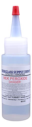Fiberglass Supply Depot Mek Peroxide Catalyst 60cc Clear