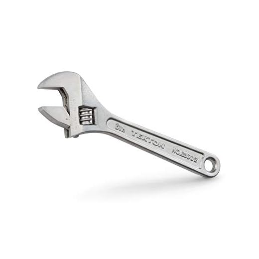 TEKTON 23002 6-Inch Adjustable Wrench