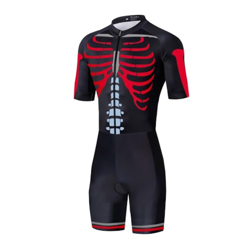 UGLY FROG Mens Short Triathlon Suit/Trisuit Cycling Skinsuits Speedsuit Compressible Breathable & Quick Drying for Biking wear