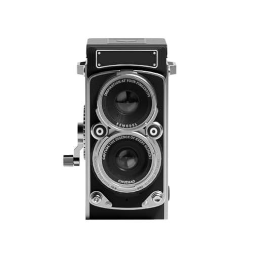 Fangxuee Fotocamera Reflex CCD Dual con Video 1080p per Foto. Regalo di Compleanno per Bambini, Fotocamera Non Professionale.