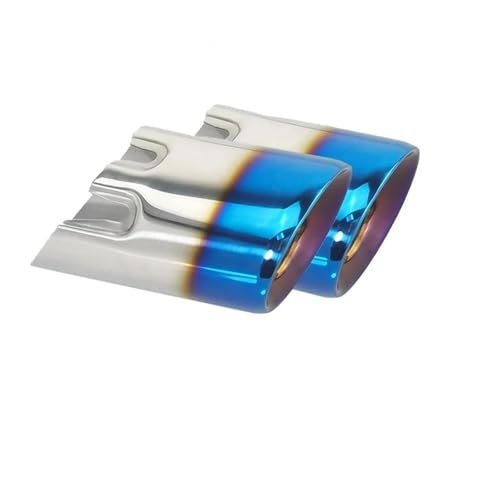 Embout pot d'échappement BMW M135i M235i 335i 435i bleu 2x