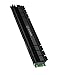 Produktbild ICY BOX Flacher M.2 Kühler mit 5 mm Bauhöhe für M.2 SSD (22110), Aluminium, 2x Silikon Wärmeleitpad, selbstklebend, passiv, Schwarz