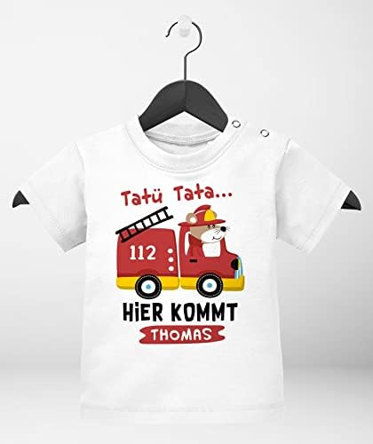 Produktbild von Kinder Kapuzenpullover Für Jungen Lustiger Feuerwehr-Print Hoodie
