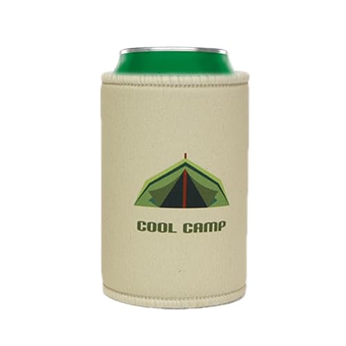 Manicotti per lattine, per bottiglie di birra, isolati, in neoprene, antiscivolo, per bevande, 13 x 6,5 cm, perfetti per feste all'aperto e rinfrescanti