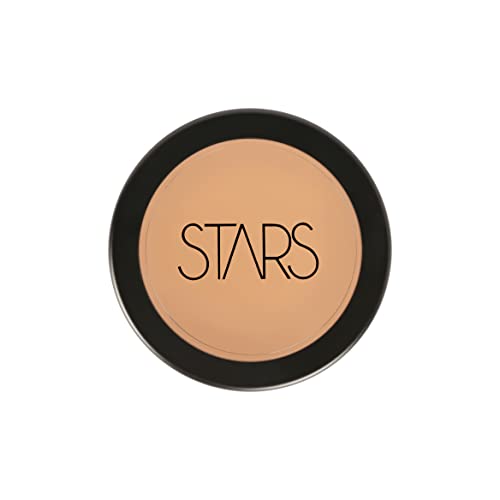 STARS COSMETICS Makeup Foundation Matte Finish Cream Personal & Professional, Light Weight, Waterproof & Long Lasting, Full Coverage Face For All Skin Types for Women & Girls 8g (S4)