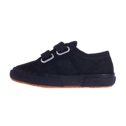 Superga 2750 Cotjstrap Classic, Sneaker, Unisex - Bambini E Ragazzi, Blu (Navy 933), 31 Eu - 9