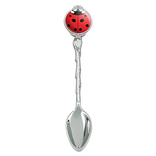 Lady Bug Ladybug Insect Novelty Collectible Demitasse Tea Coffee Spoon