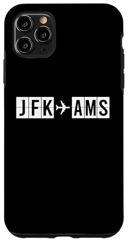 JFK AMS�t���C�g���[�g�j���[���[�N����A���X�e���_���ւ̃R�[�h �X�}�z�P�[�X iPhone 11 Pro Max �p