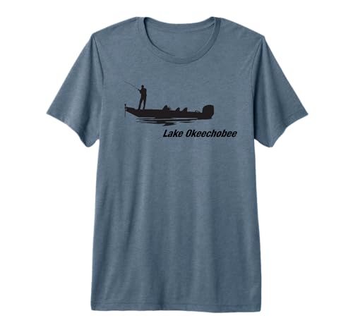 Lake Okeechobee Bass Fishing Premium T-Shirt