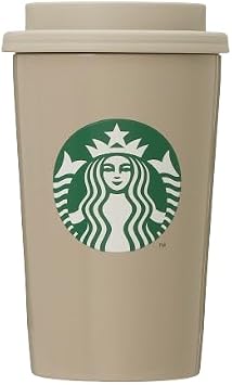 STARBUCKS Stainless Steel TOGO Cup Tumbler, Beige, 12 fl oz 355 ml, Staba Tumbler
