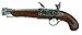 Denix Left Handed Pirate Flintlock Blunderbuss Pistol, Antique Gray