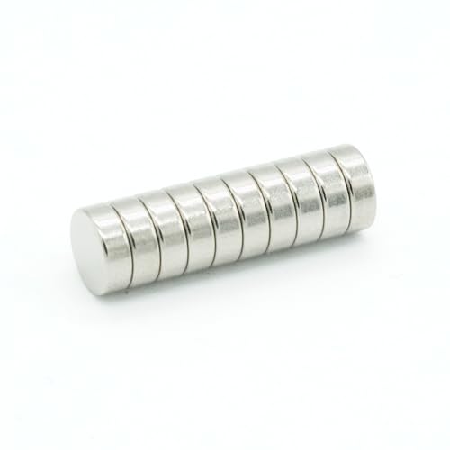 【市販最高グレード】【防錆】強力ネオジム磁石 6mm ×2mm 特殊4層メッキ N54 DIY 小型 丸型 工業用 キッチン 浴室 室外 事務所 多用途 KYOKEI (10個セット)