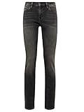 Enganliegender Beinverlauf Mavi Damen Jeans Slim Skinny Sophie Dark Grey Sporty 28 32