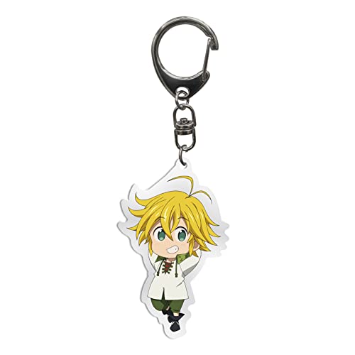Abystyle The Seven Deadly Sins Meliodas Acrylic Keychain Anime Manga Accessories Gift #TOP2