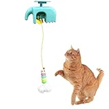 Interactive Cat Door Frame Toy - Automatic Lifting Teaser for Cats, 3-Speed Interactive Swing Game | Electric Yo-Yo Cat Toy for Mental Stimulation, Exercise, Boredom Relief, Indoor Kitten Play