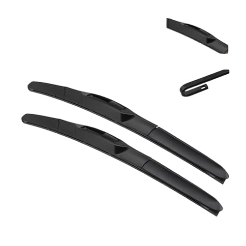 Car Wiper Blade Compatible For Smart Roadster 2003-2007 Windshield Rubber Silicon Refill Front Window Wiper 20"+18" LHD RHD Accessories(Type B 2018,RIGHT WHEEL DRIVER)