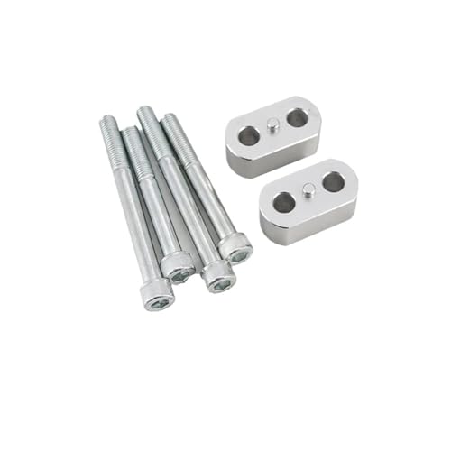 Elevadores de manillar para eliminar dolor de espalda en moto Tiger 800 y 1200