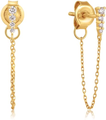 Ania Haie Ania Haie Damen-Ohrstecker 585er Gelbgold 6 Diamant
