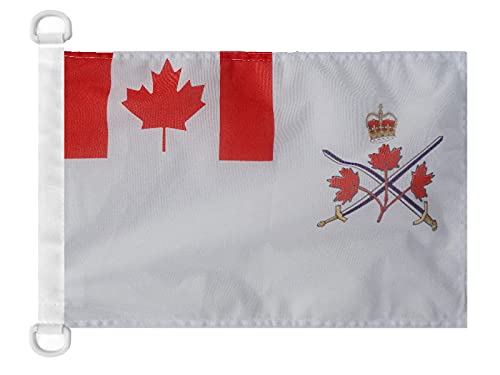 AZ FLAG Canadian Army Nautical Flag 18'' x 12'', Canada military flags 30 x 45 cm, Banner 12x18 in for boat — image 1