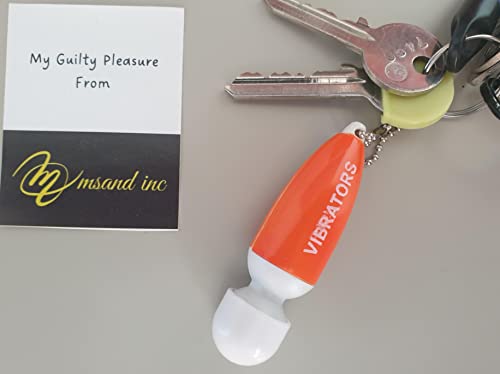 Mini Wand Keyring Vibrator for Women