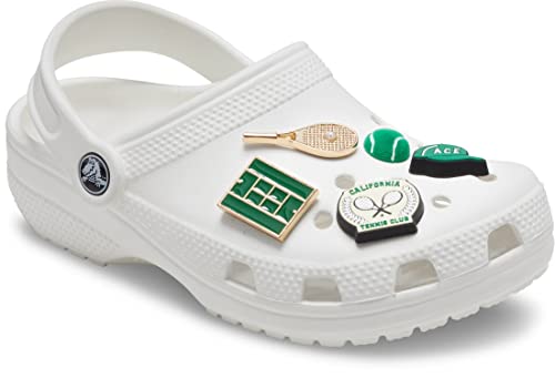 Image of Crocs Jibbitz 5-Pack Sport Shoe Charms | Jibbitz, Tennis Ace, One Size